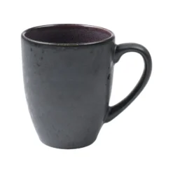 Mugg 30 cl Stengods, Svart-lila