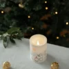 Mumin blockljus LED 10 cm, Let it snow
