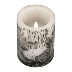 Mumin blockljus LED 10 cm, The pond