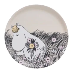 Mumin bricka Ø35 cm, Summer night