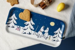 Mumin bricka 13x27 cm, Starry night