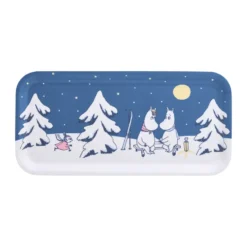 Mumin bricka 13x27 cm, Starry night