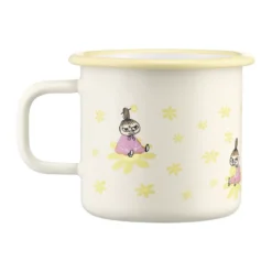 Mumin emaljmugg 37 cl, Flowers