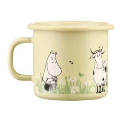 Mumin emaljmugg 25 cl, Meadow
