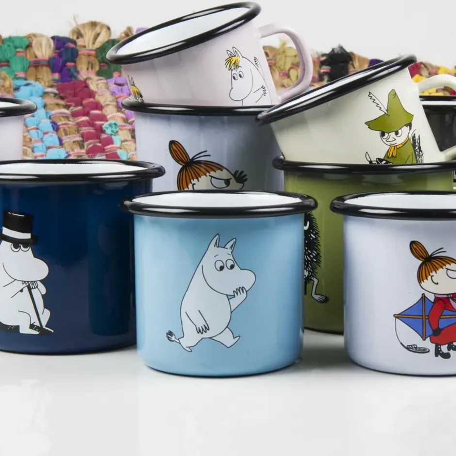 Mumin emaljmugg, 2,5 dl