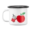 Mumin emaljmugg 1,5 dl, Joyfull Apples