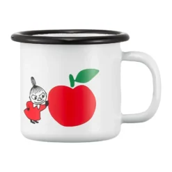 Mumin emaljmugg 1,5 dl, Joyfull Apples