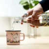 Mumin emaljmugg kram 37 cl, Rosa