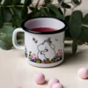 Mumin emaljmugg kram 25 cl, Vit