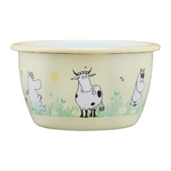 Mumin emaljskål 30 cl, Meadow
