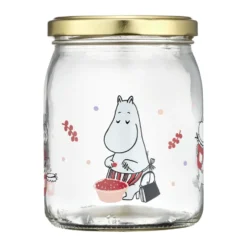 Mumin glasburk 50 cm, Berries