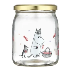 Mumin glasburk 50 cm, Berries