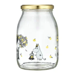 Mumin glasburk 1 L, Apples