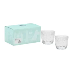 Mumin glas 28 cl 2-pack, Klar