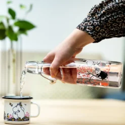 Mumin glasflaska 0,5 l, Berries