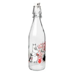 Mumin glasflaska 0,5 l, Berries