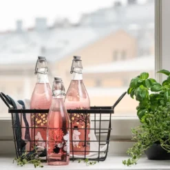 Mumin glasflaska 0,5 l, Berries