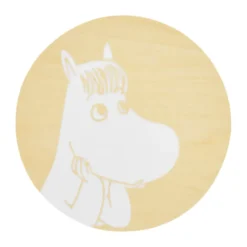 Mumin glasunderlägg Ø10 cm, Snorkmaiden