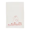 Mumin kökshandduk 50x70 cm, Kärlek vit