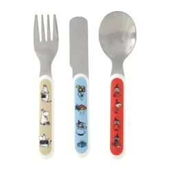 Mumin Lilla My bestickset 3 delar, Multi