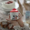Mumin Lilla My pipmugg 20 cl, Röd