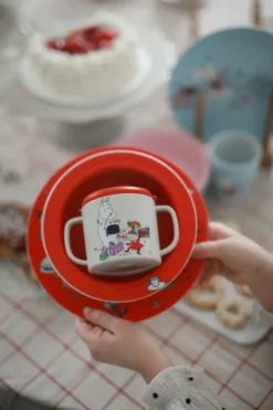 Mumin Lilla My pipmugg 20 cl, Röd