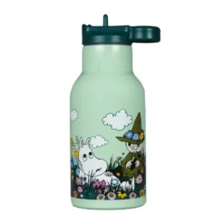 Mumin Äng vattenflaska 34 cl, Grön