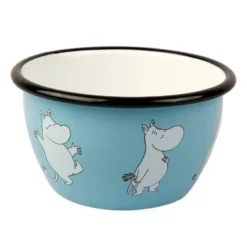 Mumin Retro emaljskål 6 dl, Mumin