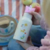 Mumin 80 vattenflaska 34 cl, Beige-rosa