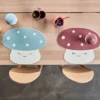 Mushroom kopp, Offwhite-red