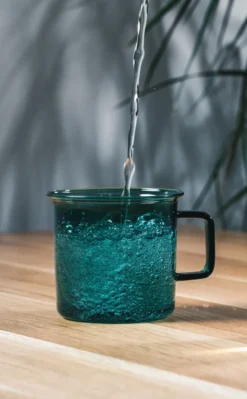 Muurla glasmugg 35 cl, Teal