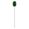 Muurla lattesked glas 15,5 cm, Green-clear