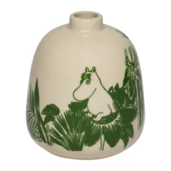 Mystikens skog Mumin vas, Grön, 8,3 cm