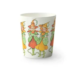 Nasturtium mugg 28 cl, White