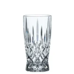 Natchmann Noblesse latte Macchiato glasset + Sugrör, 35 cl