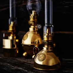 Nattlampan fotogenlampa, mässing