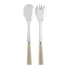 Nature salladsbestick 2 delar, Faux horn