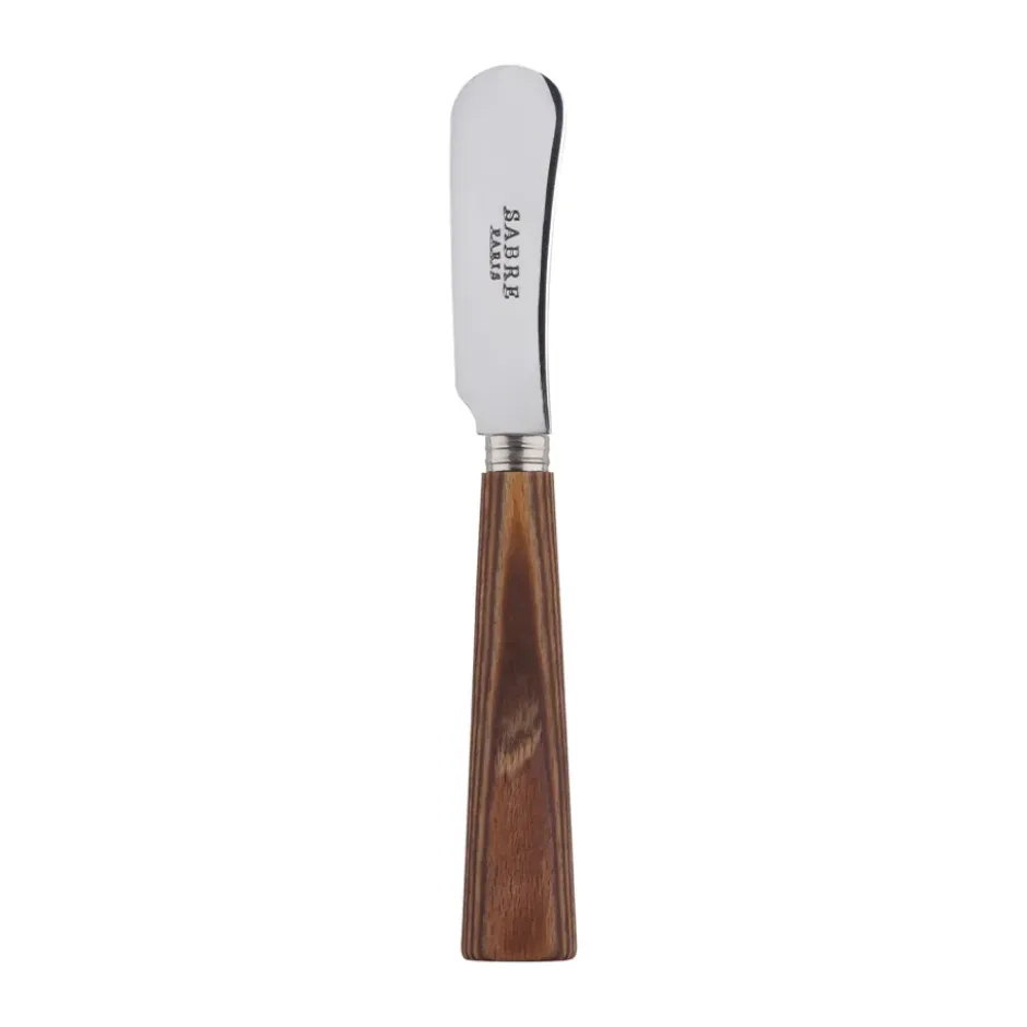 Nature smörkniv 14 cm, Light wood laminated
