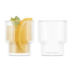 Navalia dubbelväggigt glas 15 cl 2-pack, Klar