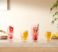 Navalia dubbelväggigt glas 15 cl 2-pack, Klar