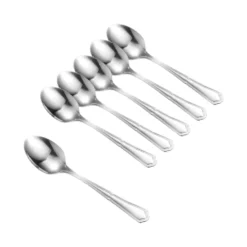 New England dessertsked 6-pack, Rostfritt stål