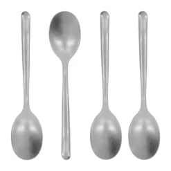 Nicolas Vahé tesked 4-pack, Antik silverfinish