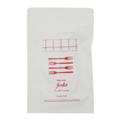 Nicolas Vahé tårtgaffel 4-pack, Antik guldfinish