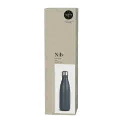 Nils stålflaska 50 cl, Grå