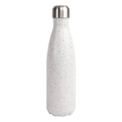 Nils stålflaska 50 cl, Vit-svart
