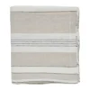 Noah bordsduk, Beige stripe, 145x330 cm
