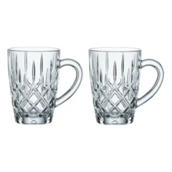 Noblesse Barista Coffee glas 34,7 cl 2-pack, Clear