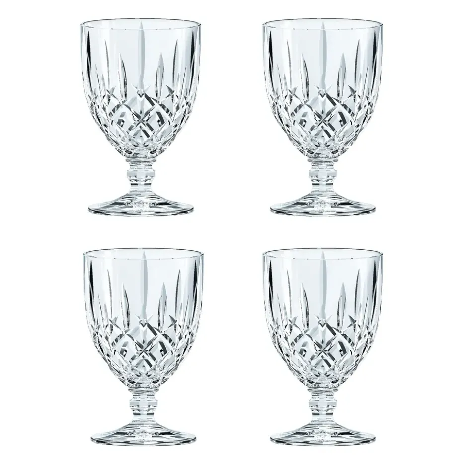 Noblesse glas på fot 23 cl 4-pack, Klar