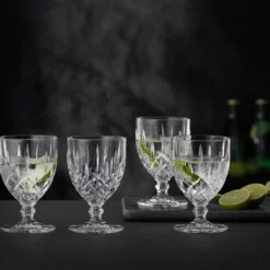 Noblesse glas på fot 23 cl 4-pack, Klar