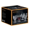 Noblesse glas på fot 4-pack, Klar